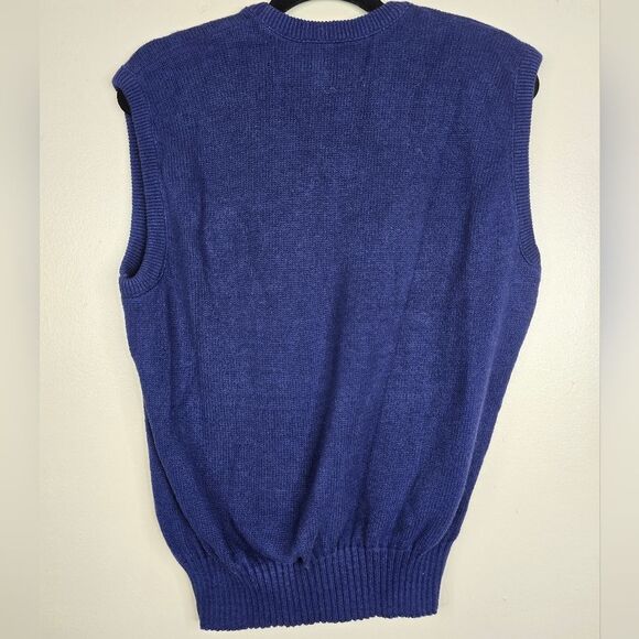 Cliff Engle 1984 Auburn University vintage cotton sweater vest size M - Picture 2 of 5